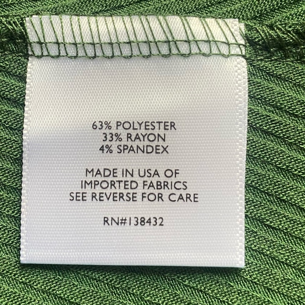 Modcloth Green Backless Ribbed Dress - Picture 6 of 8